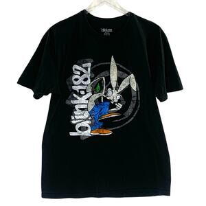 Blink 182 L Unisex 2024 Black Concert T Shirt Bunny One More Time Tour